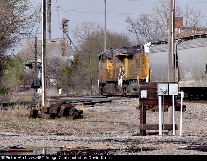 Crossing Main.